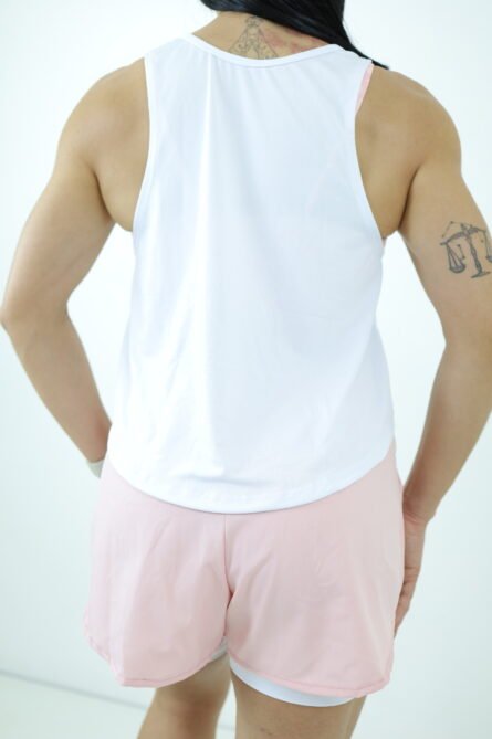 SHORTS TACTEL DE CORRIDA ROSA - Imagem 4