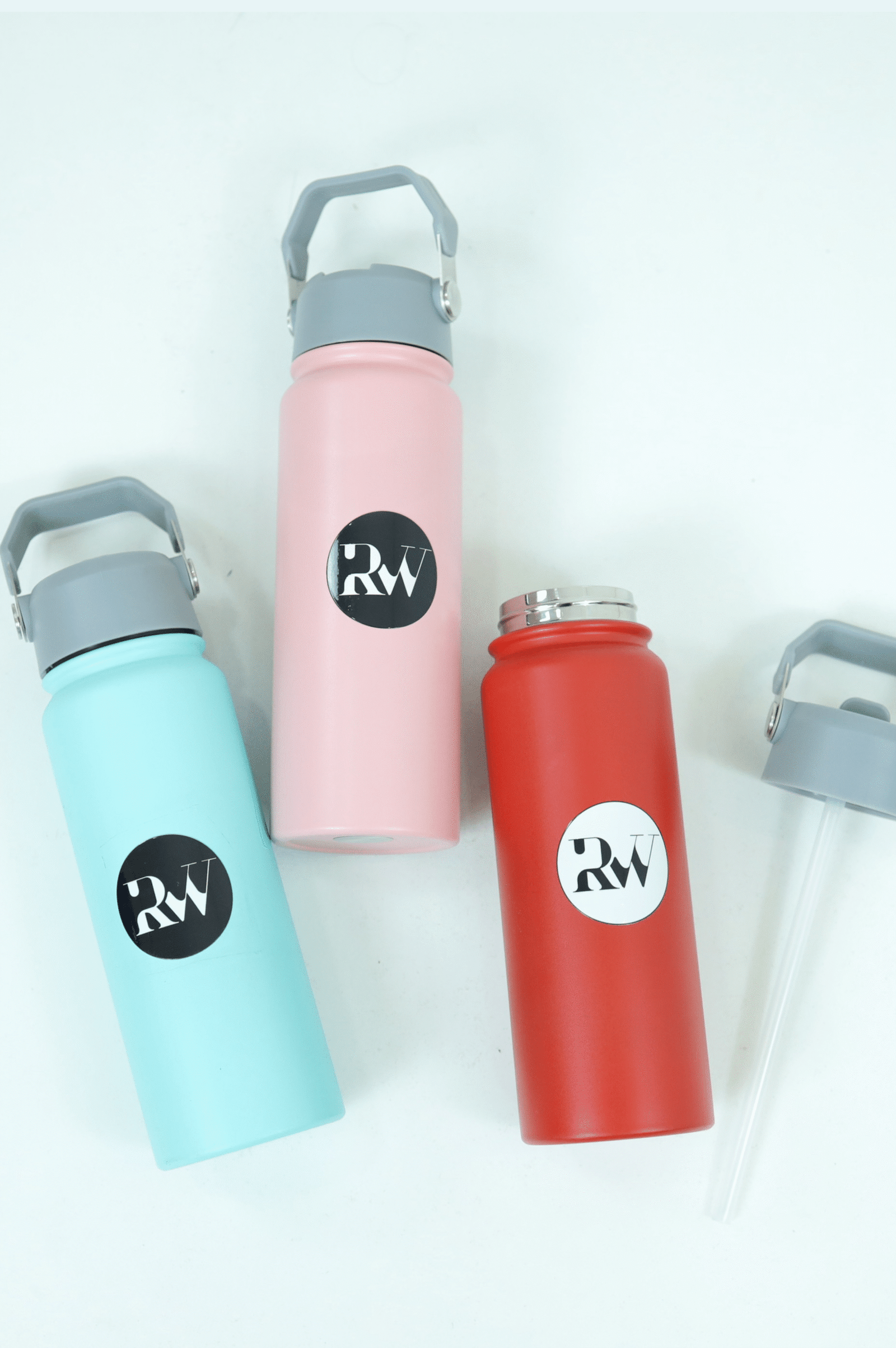 GARRAFA COM CANUDO REWAN ROSA - Imagem 4