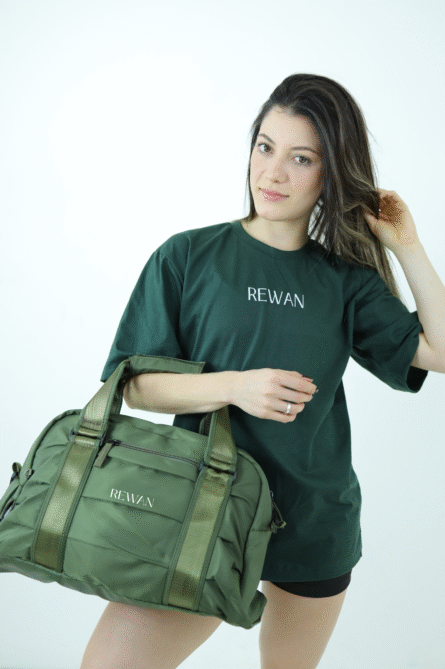 BOLSA LATERAL VERDE REWAN - Imagem 1