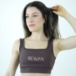 TOP FIT BROWN POLIAMIDA