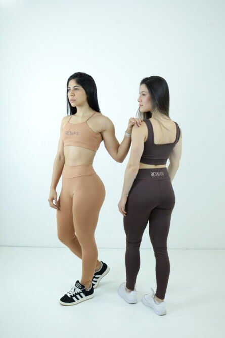 TOP FIT BROWN POLIAMIDA - Imagem 5