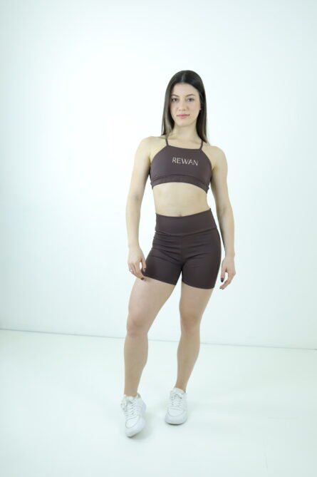 SHORT COS ALTO BROWN POLIAMIDA - Imagem 1