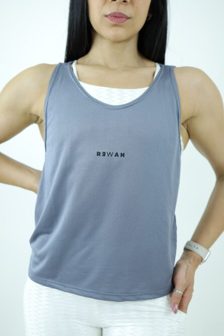 REGATA SLIM CINZA DRYFIT - Imagem 5
