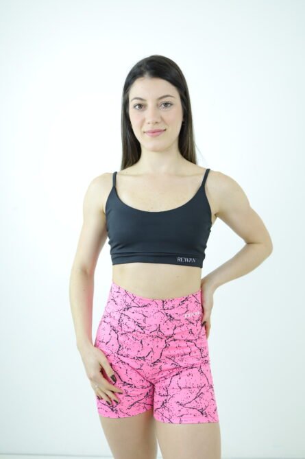 SHORTS COS ALTO ROSA MESCLADO - Imagem 1