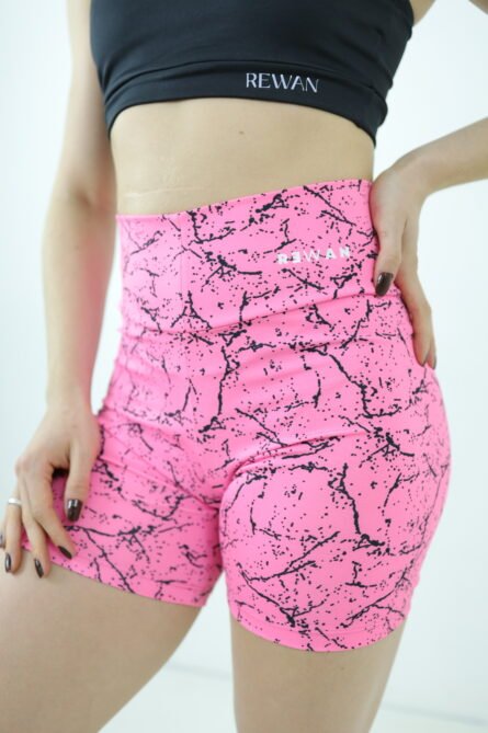 SHORTS COS ALTO ROSA MESCLADO - Imagem 4